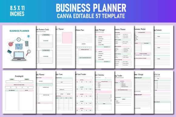 Business Planner Canva KDP for Smarter Organization