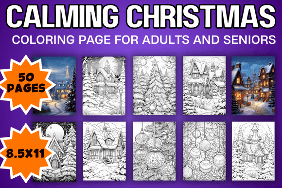 Calming Christmas Coloring Page: A Practical Resource for Creators, Entrepreneurs, and Anyone Needing a Quiet Moment