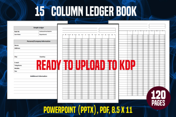 Mastering Financial Organization with the 15 Column Ledger Book