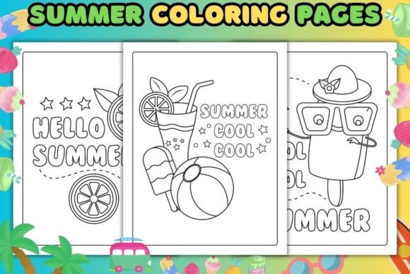 Unlocking Summer Creativity: The Complete Guide to Summer Coloring Book Pages for Kids and KDP Publishing