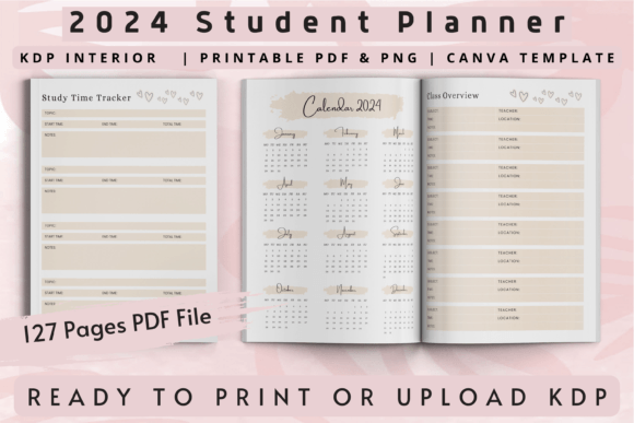 Why the 2024 Student Planner Canva Template Is the Smartest Tool for Academic Success and Creative Publishing